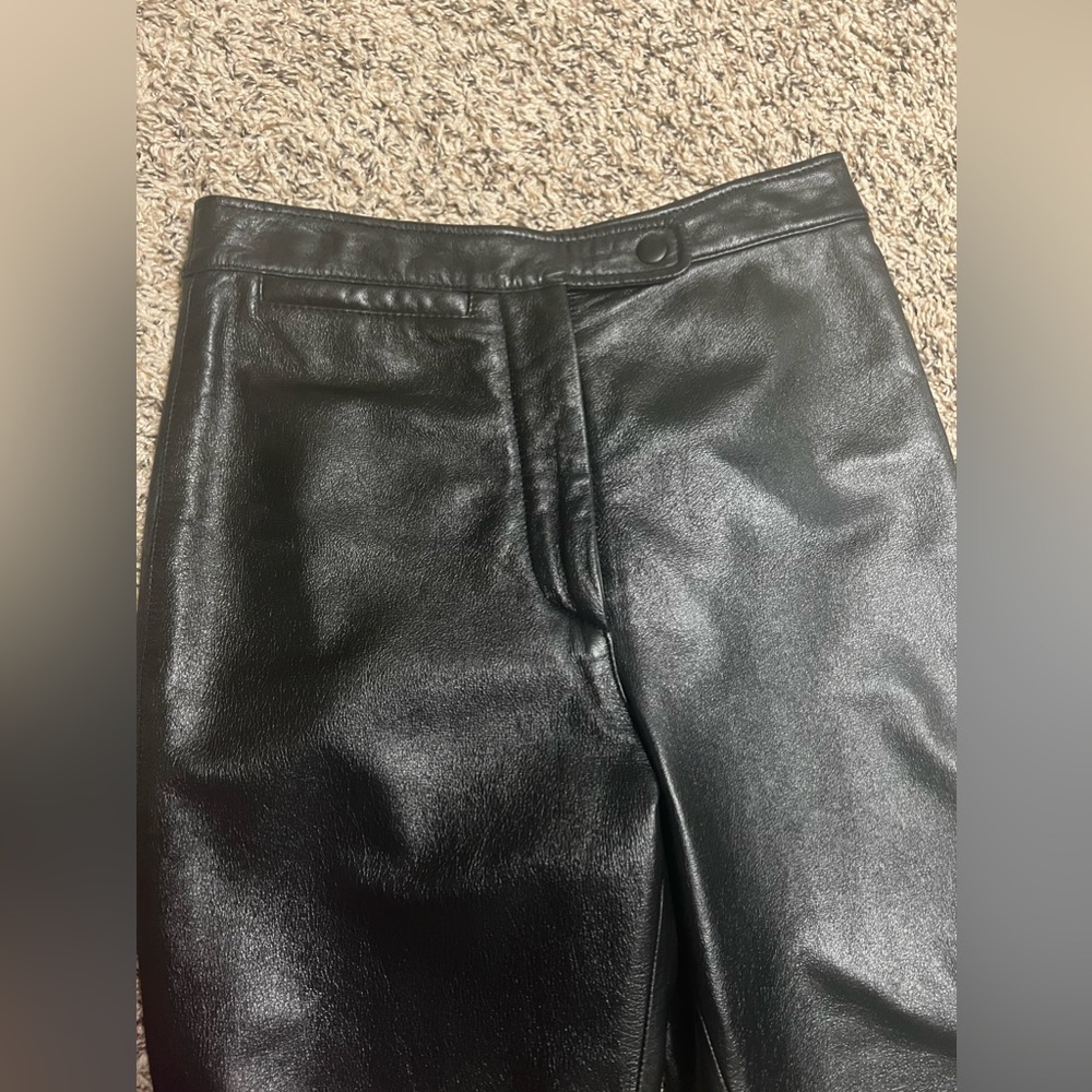 Vintage genuine leather pants